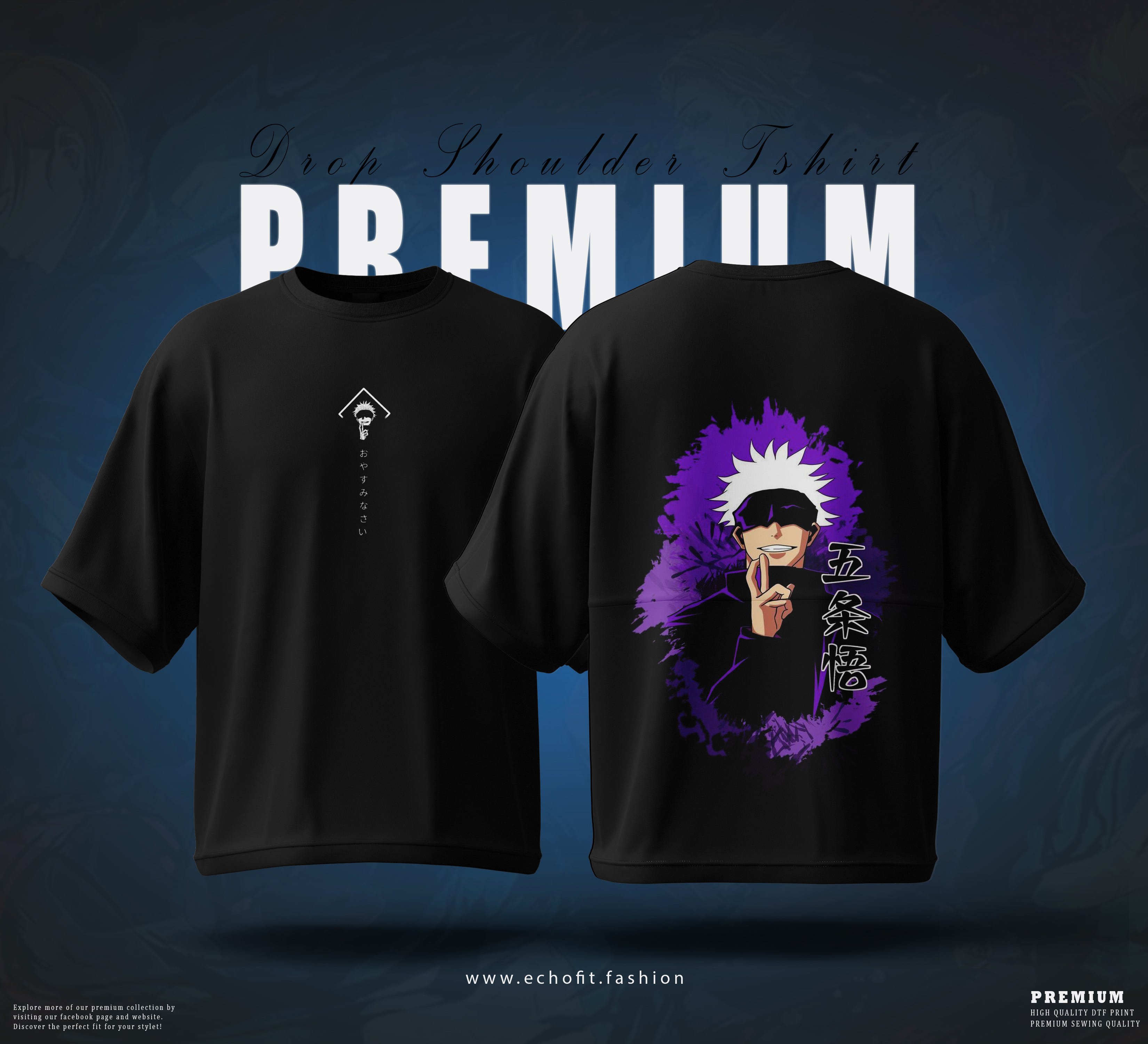 Anime Drop-Shoulder